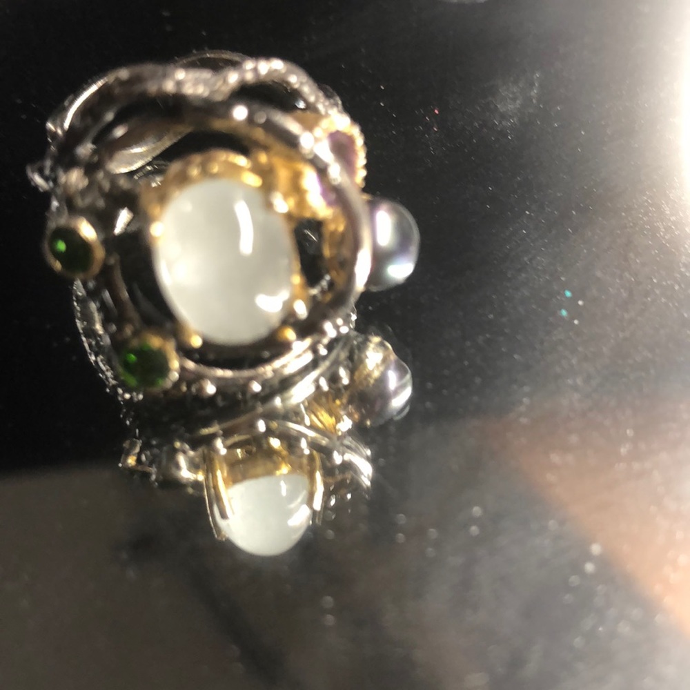 Moonstone ring